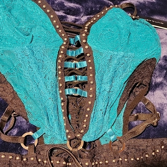 Lace corset jumpsuit - Picture 2 of 4